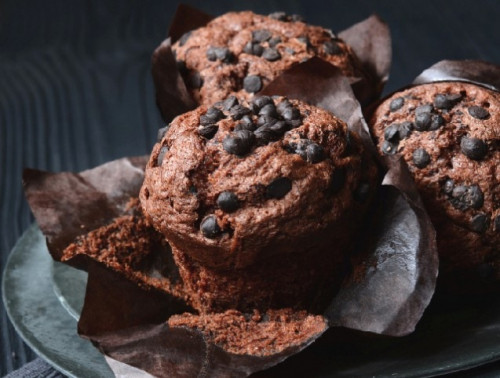 Dupla csokis muffin